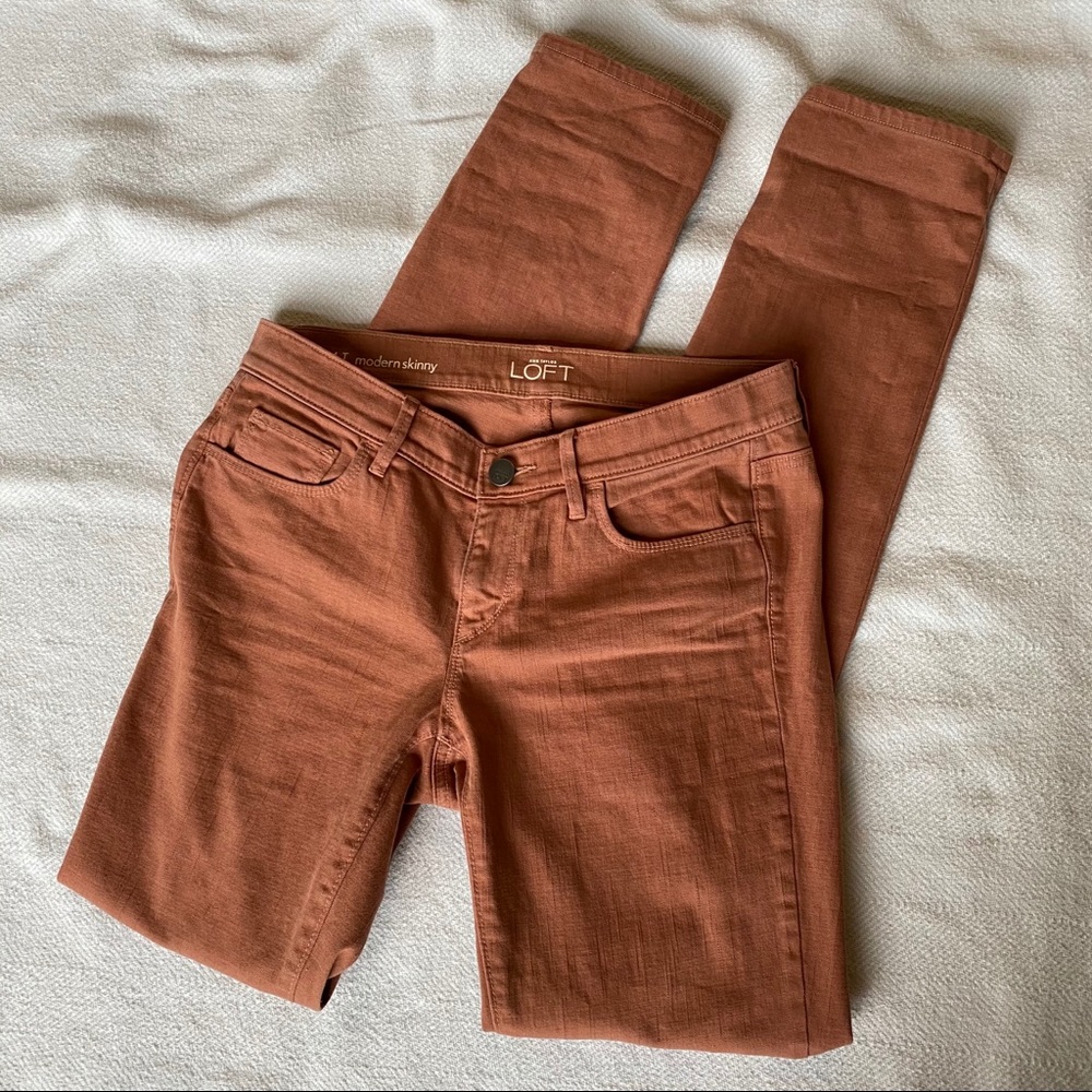 LOFT Modern Skinny Pants